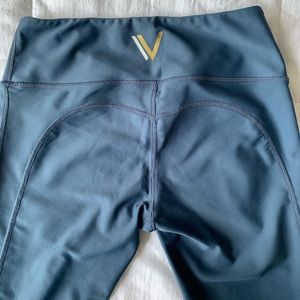 Blue Vull Sport Gym leggings